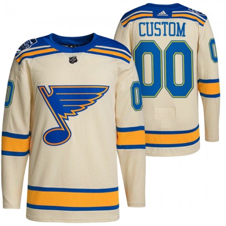St. Louis Blues Custom 2022 Winter Classic Authentic Shirt - Mannen